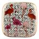 Pink and Gold Flamingo Square Ceramic Dresser Knob